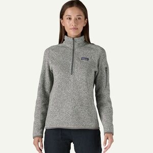 PATAGONIA WOMEN’S BETTER SWEATER 1/4 ZIP FLEECE PULLOVER